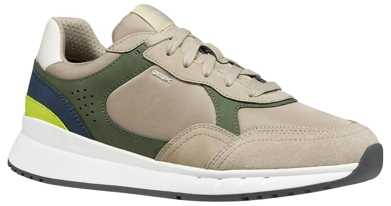 Geox Men's U Branthon B Trainers, Musk/Sand, 41 EU - Image 1