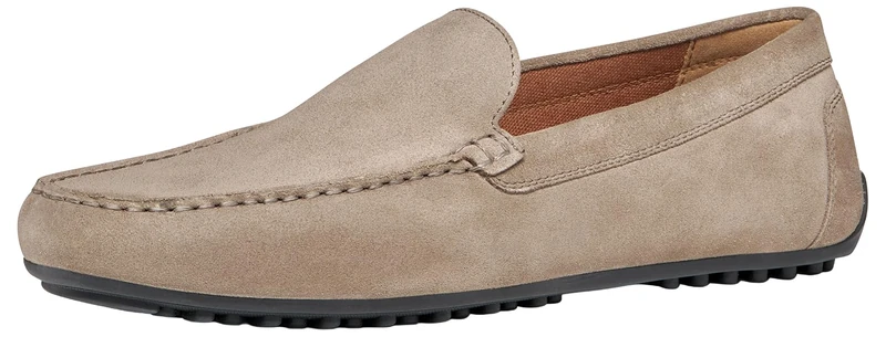 Geox Men's U ISTRIA C Moccasin, Dove Grey, 42 EU