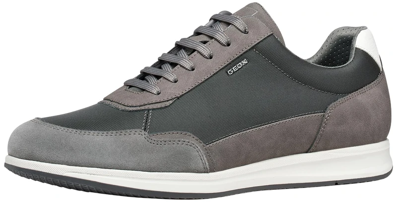 Geox Men U Avery B Sneaker, Darkgray, 7 UK