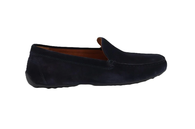 Geox Men's U ISTRIA C Moccasin, Navy, 45 EU