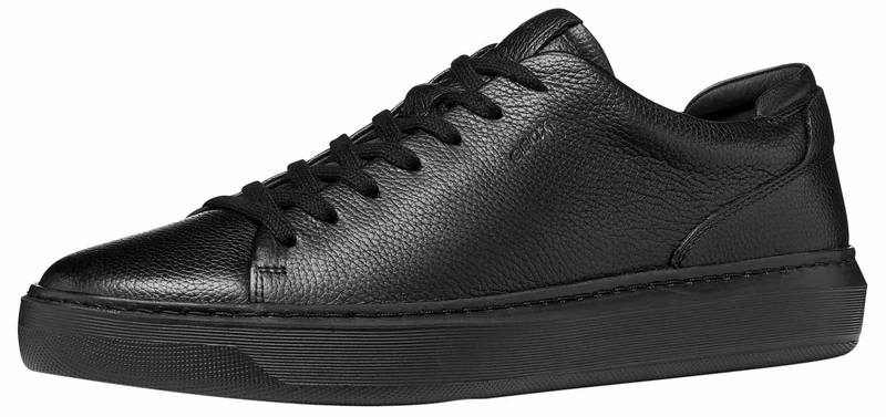 Geox Men's U Deiven A Trainers, Black, 40 EU