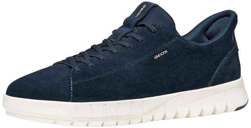 Geox Men's U Flextride Plus A Trainers, Navy, 9 UK
