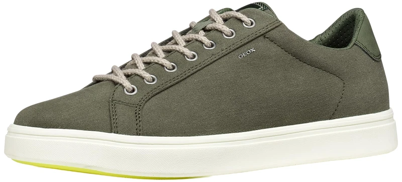 Geox Men U Baltmoore B Sneaker, Lt Olive, 10.5 UK
