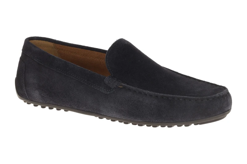 Geox Men's U ISTRIA C Moccasin, Navy, 46 EU