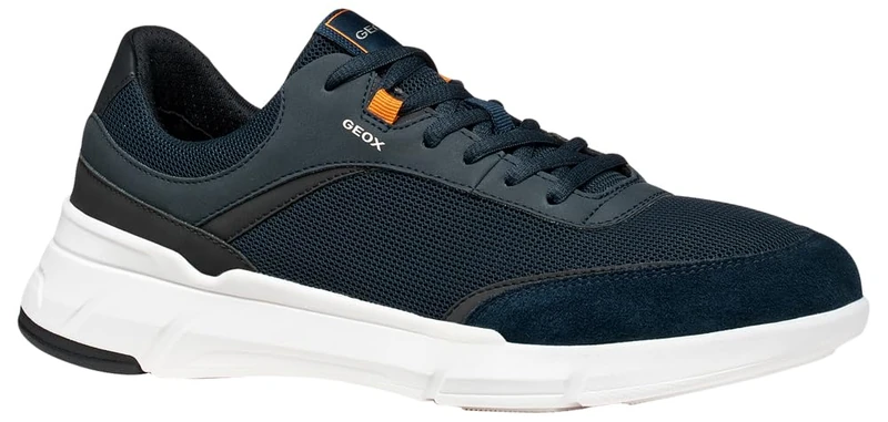 Geox Men's U Vittour A Trainers, Navy, 45 EU