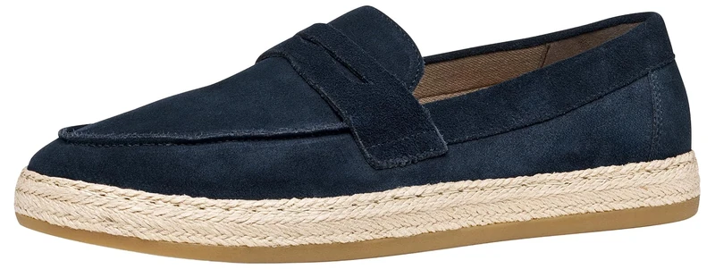 Geox Men's U PANTELLERIA D Moccasin, Navy, 40 EU