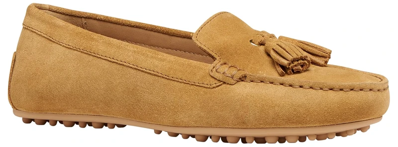 Geox Women's D Kalistena E Moccasin, Cognac, 41 EU