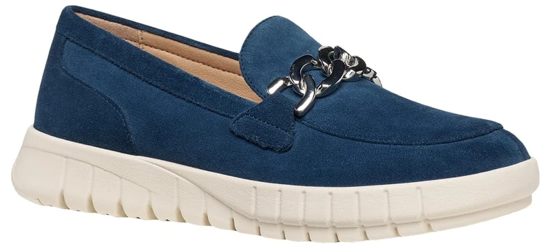 Geox Women D Flextride A Moccasin, Avio, 5.5 UK