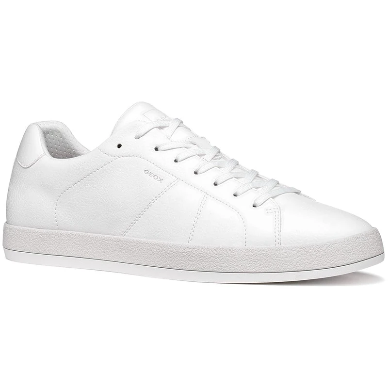 Geox Men U Serifos C Sneaker, White, 6.5 UK