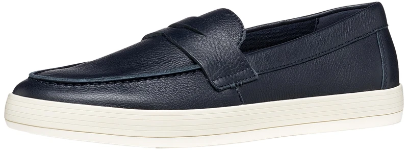 Geox Men's U Serifos I Moccasin, Navy, 43 EU - Image 1