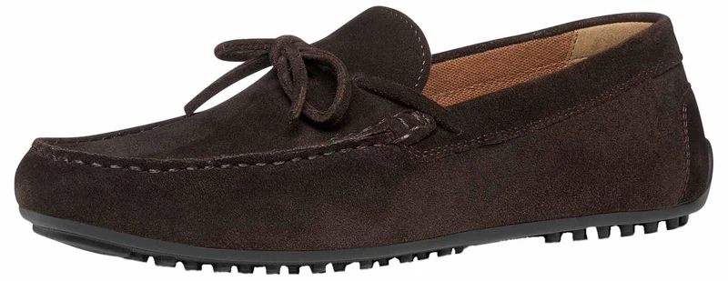Geox Men U Istria A Moccasin, Dark Brown, 11 UK