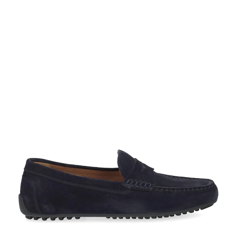 Geox Men's U ISTRIA B Moccasin, Navy, 41 EU