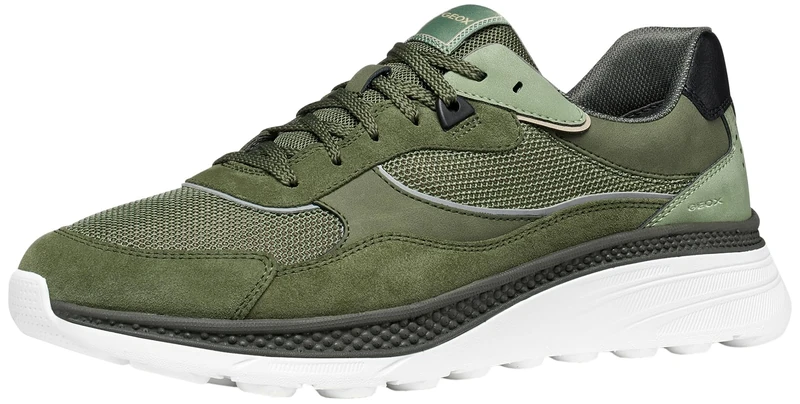 Geox Men U Spherica Actif X1 Sneaker, Musk, 10.5 UK