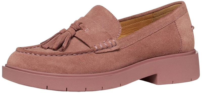 Geox Women's D SPHERICA EC1 B A Loafer, Old Rose, 38.5 EU