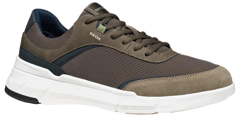 Geox Men U Vittour A Sneaker, Dove Grey, 8 UK