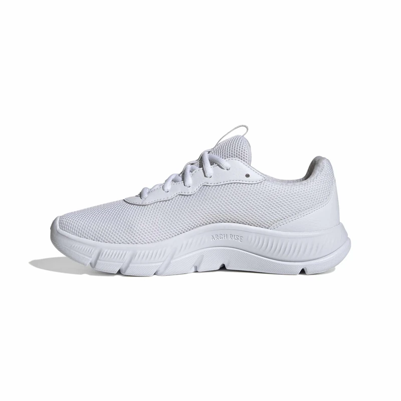 adidas Women's Cloudfoam Flex Laces Shoes, FTWR White/FTWR White/Grey Two, 9 UK