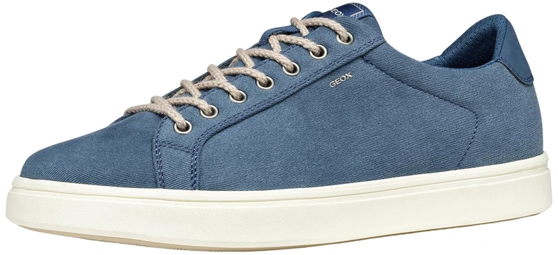 Geox Men U Baltmoore B Sneaker, Jeans Colour, 9 UK