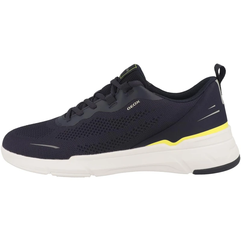 Geox Men's U Vittour B Trainers, Navy, 42 EU