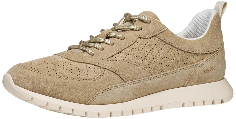 Geox Women's D Sukie 2.0 A Trainers, Cream, 39 EU - Image 1