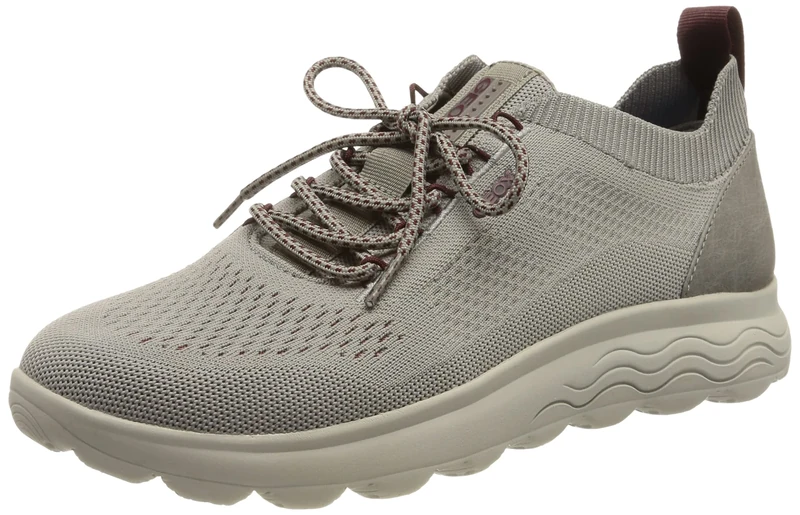 Geox Men's U Spherica A Trainers, Grey, 47 EU