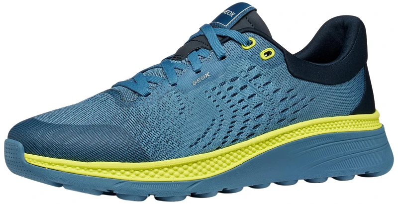 Geox Men's U SPHERICA ACTIF X1 Trainers, AVIO/Navy, 45 EU