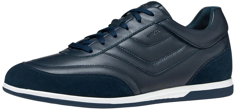 Geox Men U Renan D Sneaker, Navy, 7 UK - Image 1