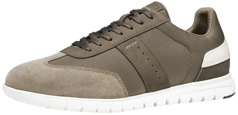 Geox Men's U Flexride Zero B Trainers, Dove Grey, 46 EU