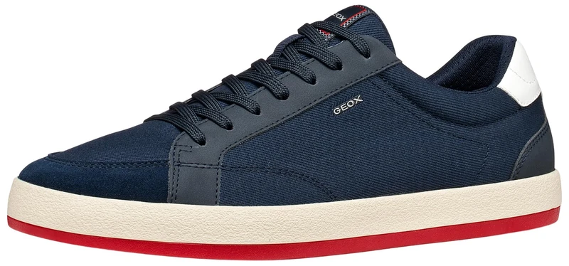 Geox Men's U Serifos F Trainers, Navy, 40 EU