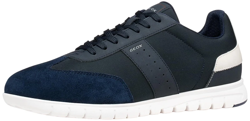 Geox Men's U Flexride Zero B Trainers, Navy, 45 EU