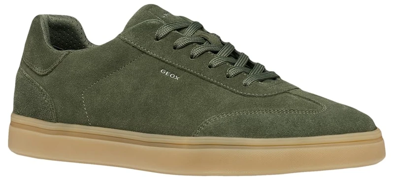 Geox Men's U Baltmoore C Sneaker, Moss, 8 UK