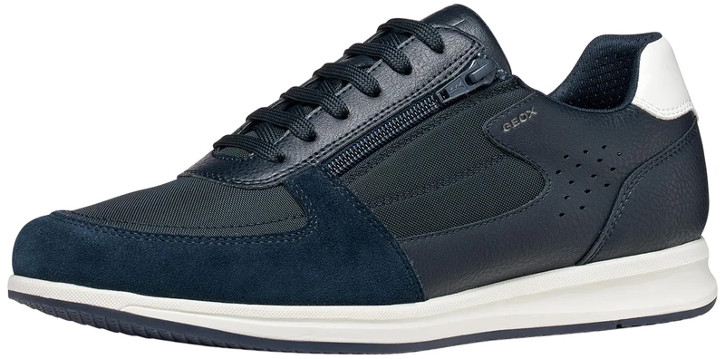 Geox Men's U Avery A Trainers, Navy, 41 EU