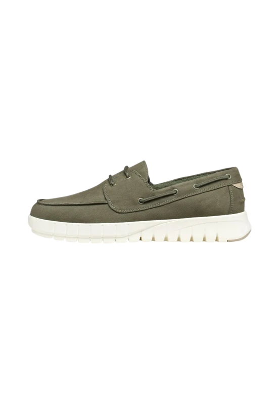 Geox Men's U Flexride B Moccasin, LT Olive, 42 EU