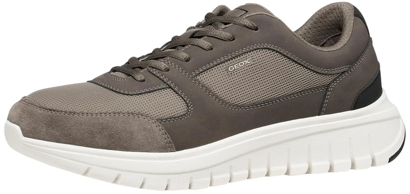 Geox Men U Flextride R B Sneaker, Dove Grey, 9 UK