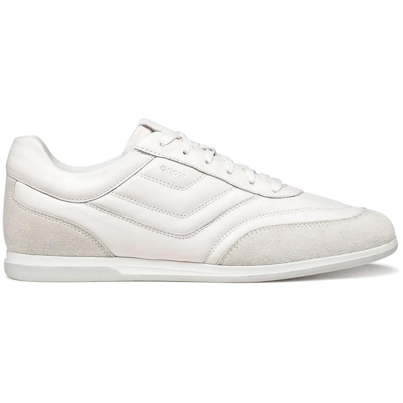 Geox Men's U Renan D Trainers, White, 42 EU - Image 1