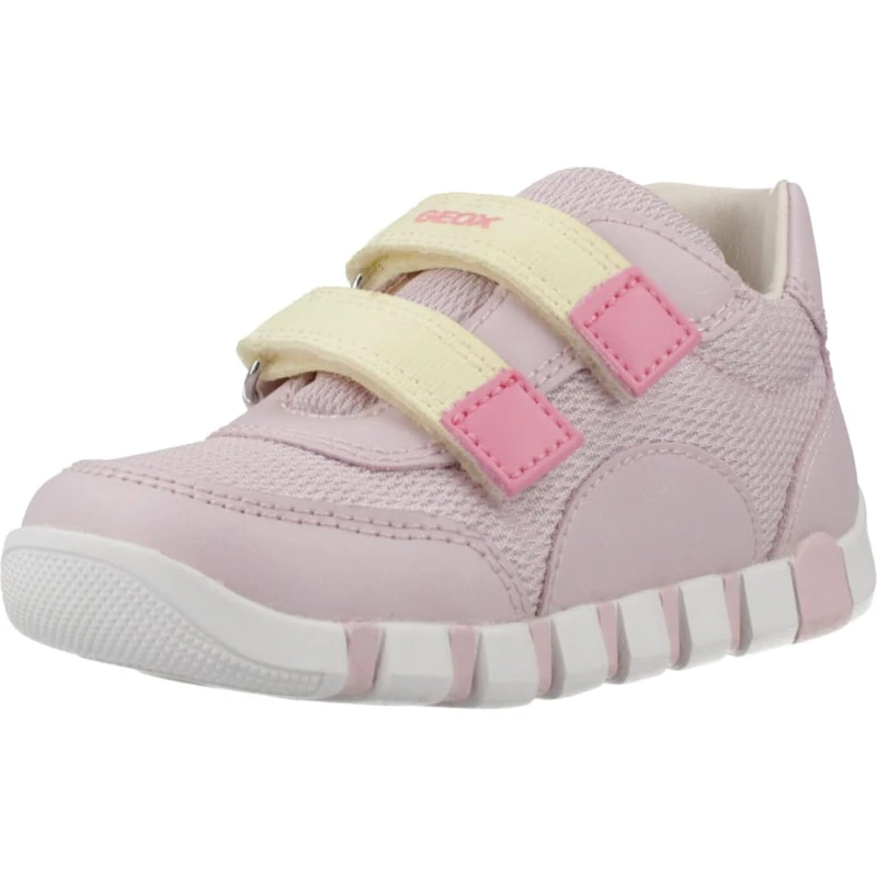 Geox B Iupidoo Girl A, Girls' Trainers, Pink Lt Yellow, EU 26 - UK 8