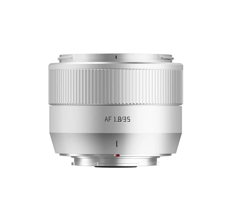 TTArtisan 35mm F1.8 II Metal Bodied Auto Focus AF Lens Compatible with FujiFilm FX Mount - Silver