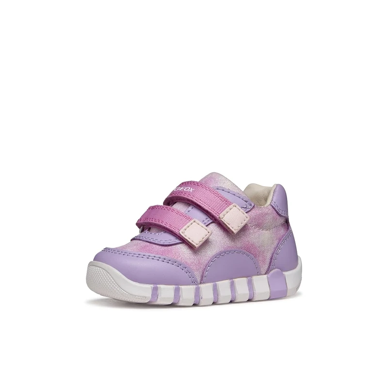 Geox B Lupidoo Girl A First Steps Shoes Baby 0-24, Lilac, 3.5 UK
