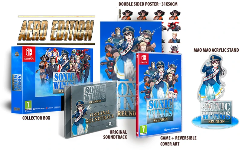 Sonic Wings Reunion Aero Edition (Nintendo Switch)