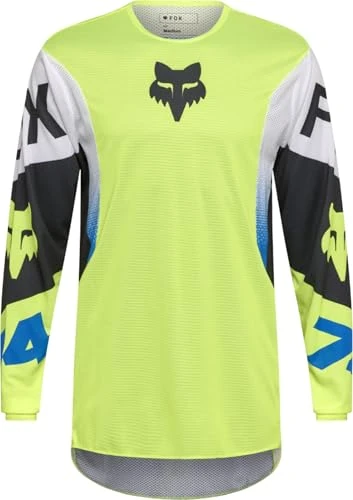 Fox Racing Men's Blüff Fox 360 Tine Fluo Yellow XL Jersey