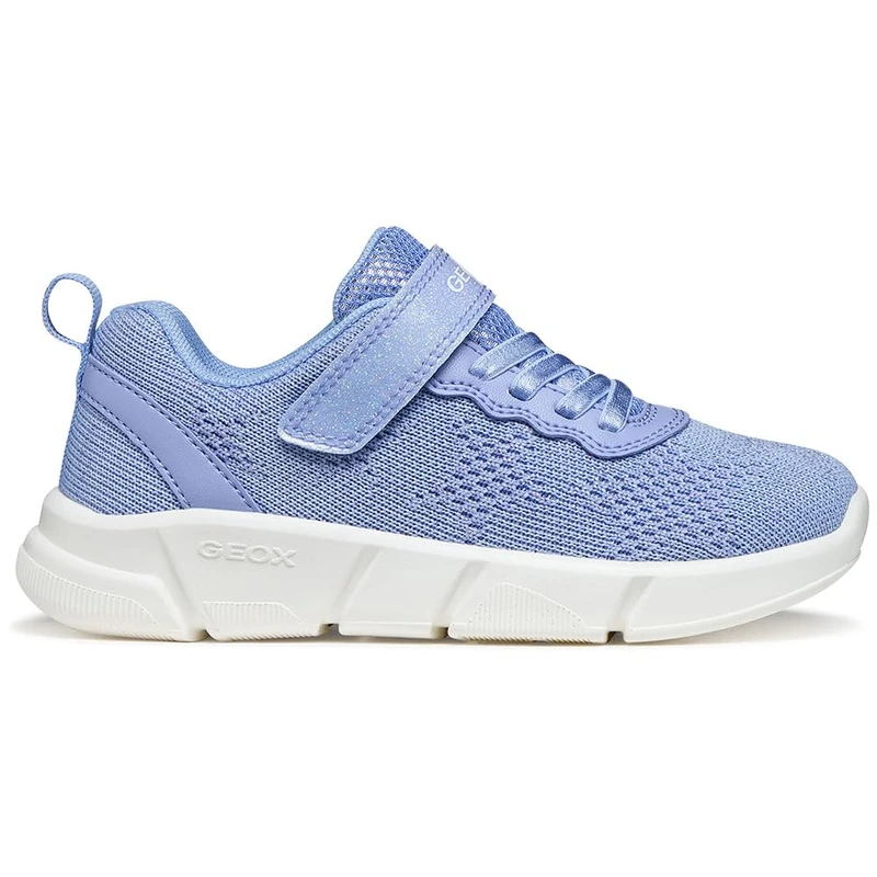 Geox J Aril Girl B SneakersGirls, Soft Sky, 7.5 UK