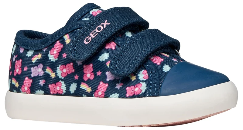Geox Boys Girls B GISLI Girl B Trainers, AVIO/Multicolour, 26 EU