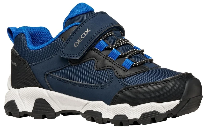 Geox J Magnetar Boy B ABX, Sneakers, Navy Royal, 38 EU