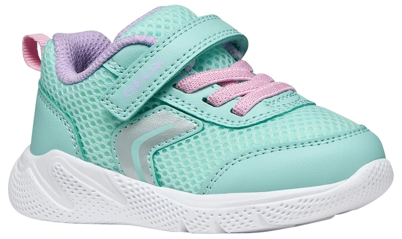Geox Boy Girl B Sprintye Girl D Basketball, Watersea Pink, 9 UK