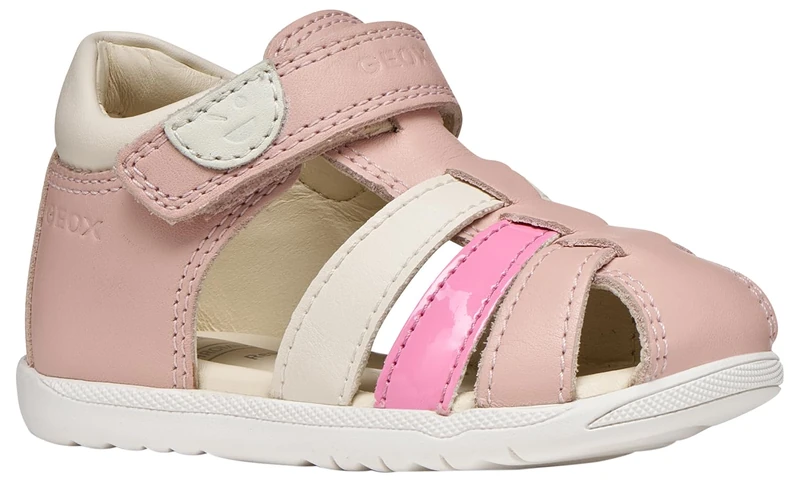 Geox Boys Girls B MACCHIA Gir Sandal, LT Rose/Pink, 25 EU