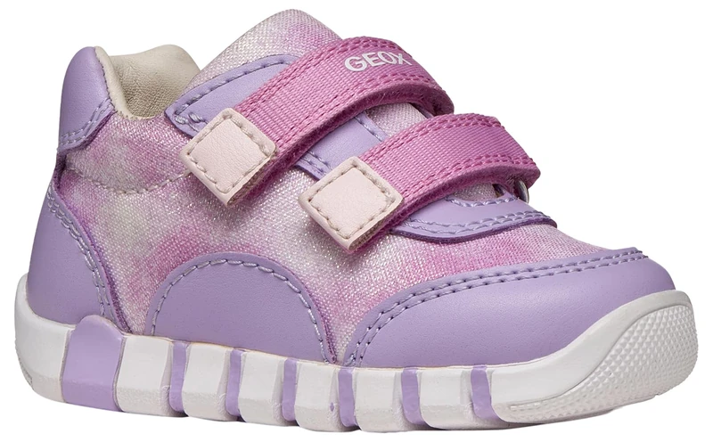 Geox Baby B Iupidoo Girl A Sneaker, Fliederfarben, 2.5 UK Child