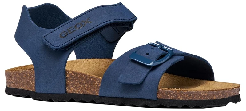 Geox J Ghita Boy B Sandal, DK Blue, 27 EU