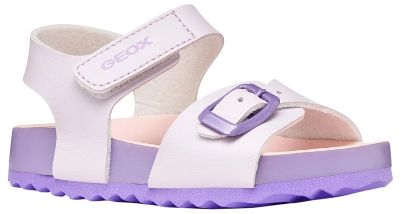 Geox Boy's B Sandal Chalki Girl, Lt Lilac, 9 UK Child