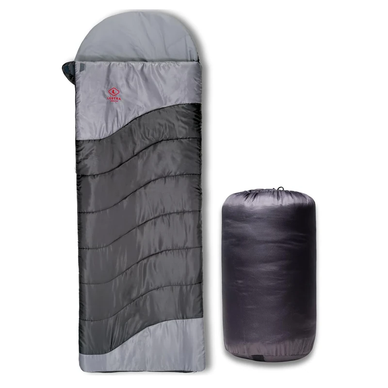 Lestra Sport Pavin T° Limit Comfort 4°C Trekking and Hiking Blanket Sleeping Bag Comfortable and Robust Adult 180 + 30 x 75 cm 1.2 kg - Image 1
