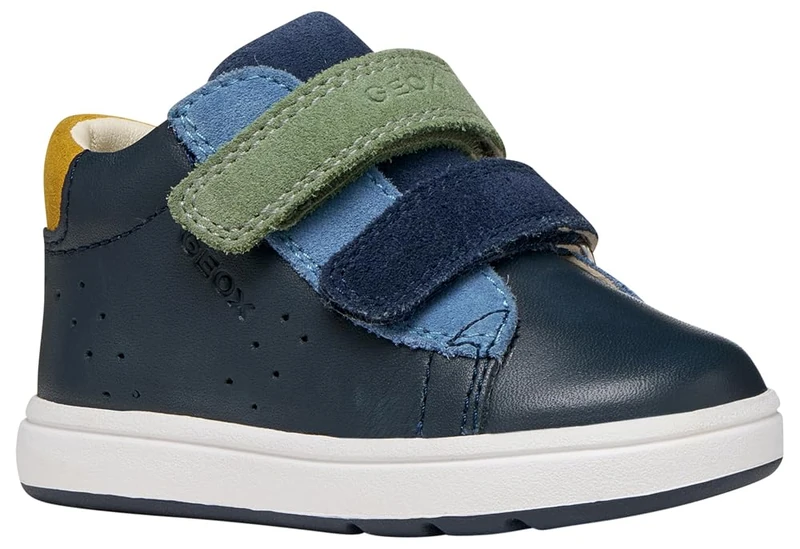 Geox Baby B Biglia Boy D Sneaker, Navy Dk Sky, 2.5 UK Child