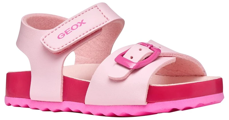 Geox Boy's B Sandal Chalki Girl, Lt Pink Fuchsia, 7.5 UK Child